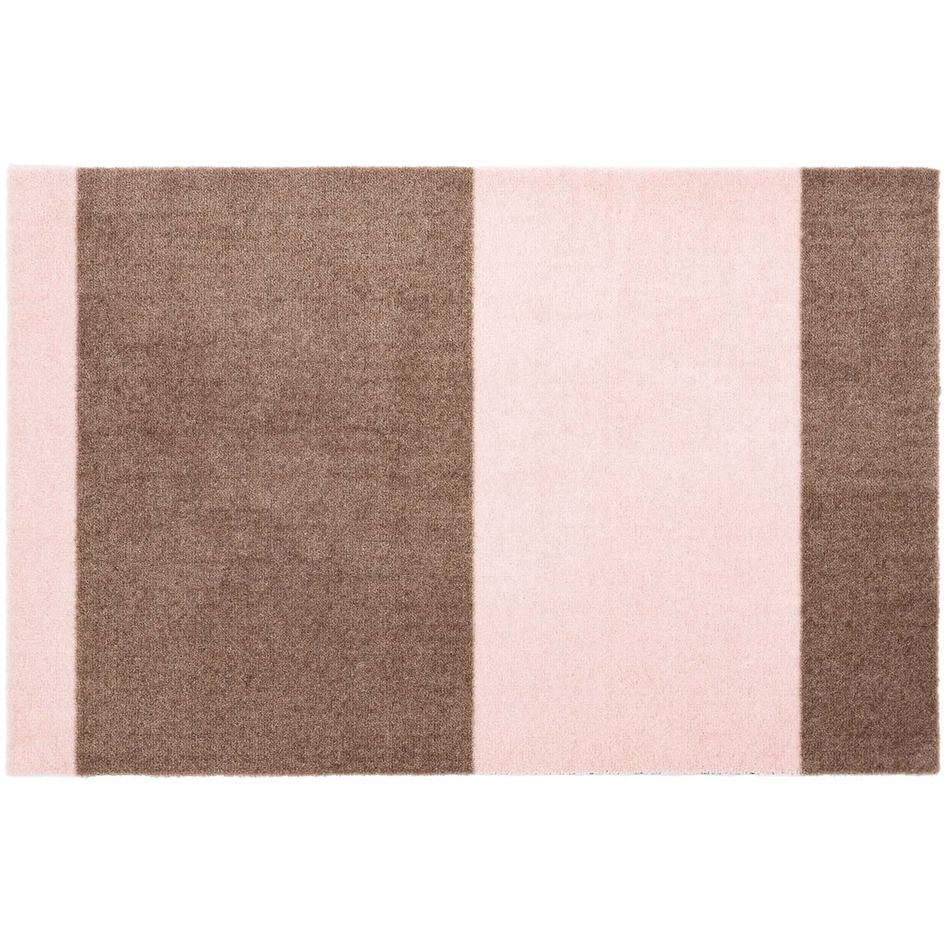 Stripes Teppich Sandfarben/Light Rose, 60x90 cm