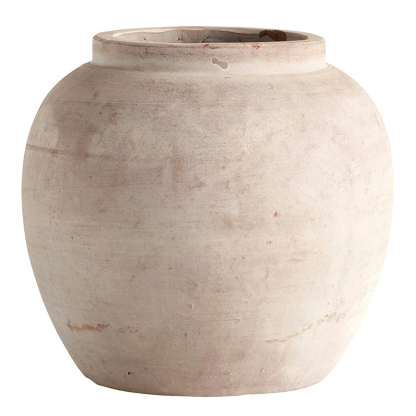 Jar Vase Topf 24 cm, Sand