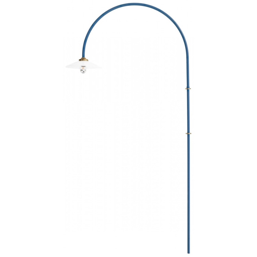 N°2 Hanging Lamp Wandleuchte, Blau